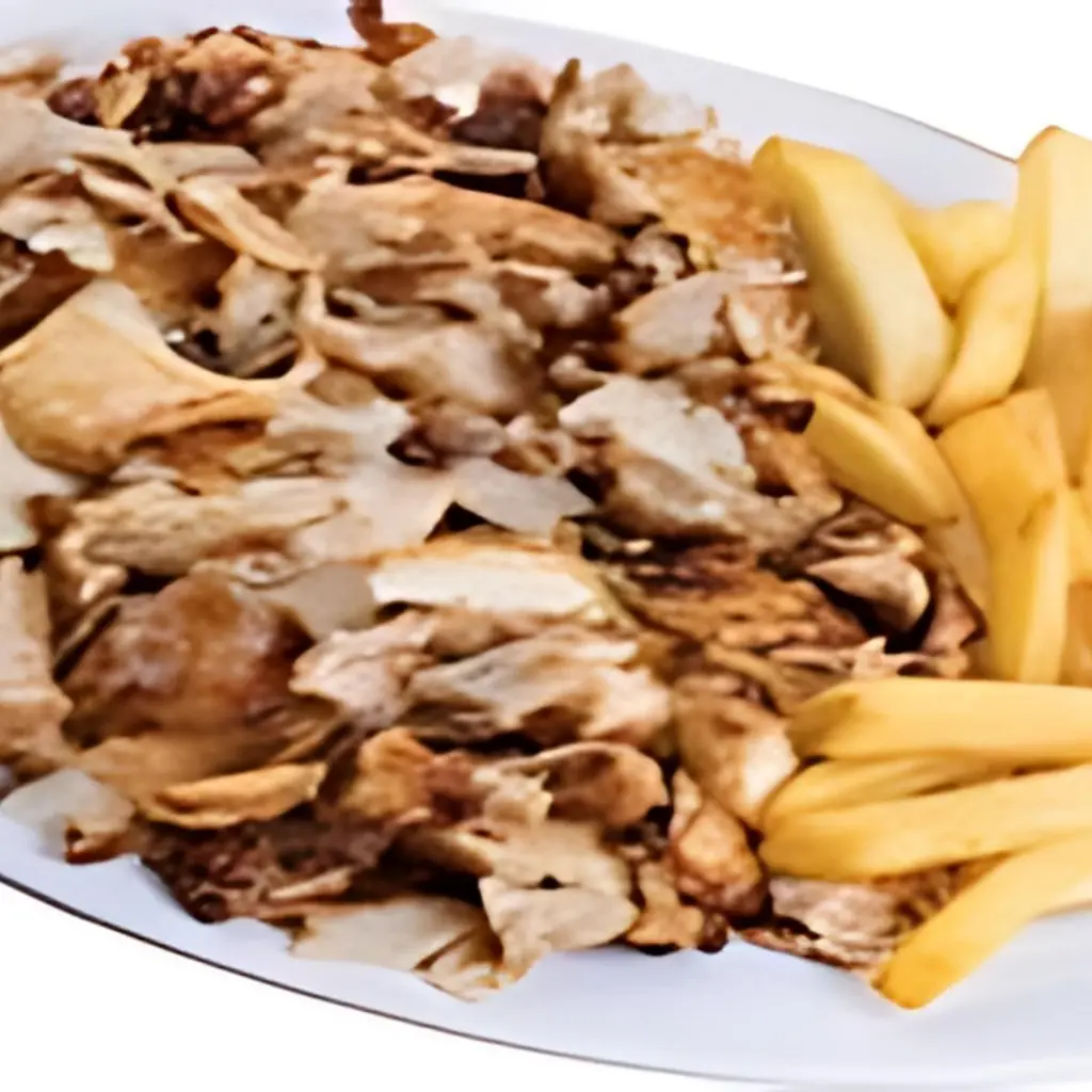 صحن شاورما صغير